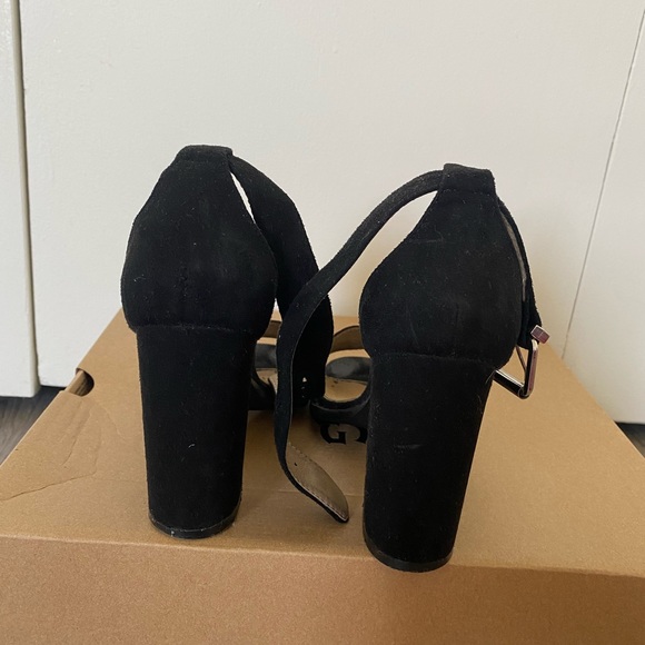 RAID Fleur black block heeled sandals - Picture 6 of 9
